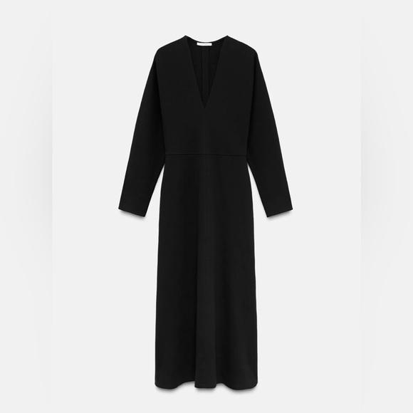 NWT Zara Black Maxi Dress - Picture 1 of 2
